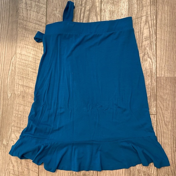 ASOS blue Jersey skirt, size 4 - Picture 2 of 5